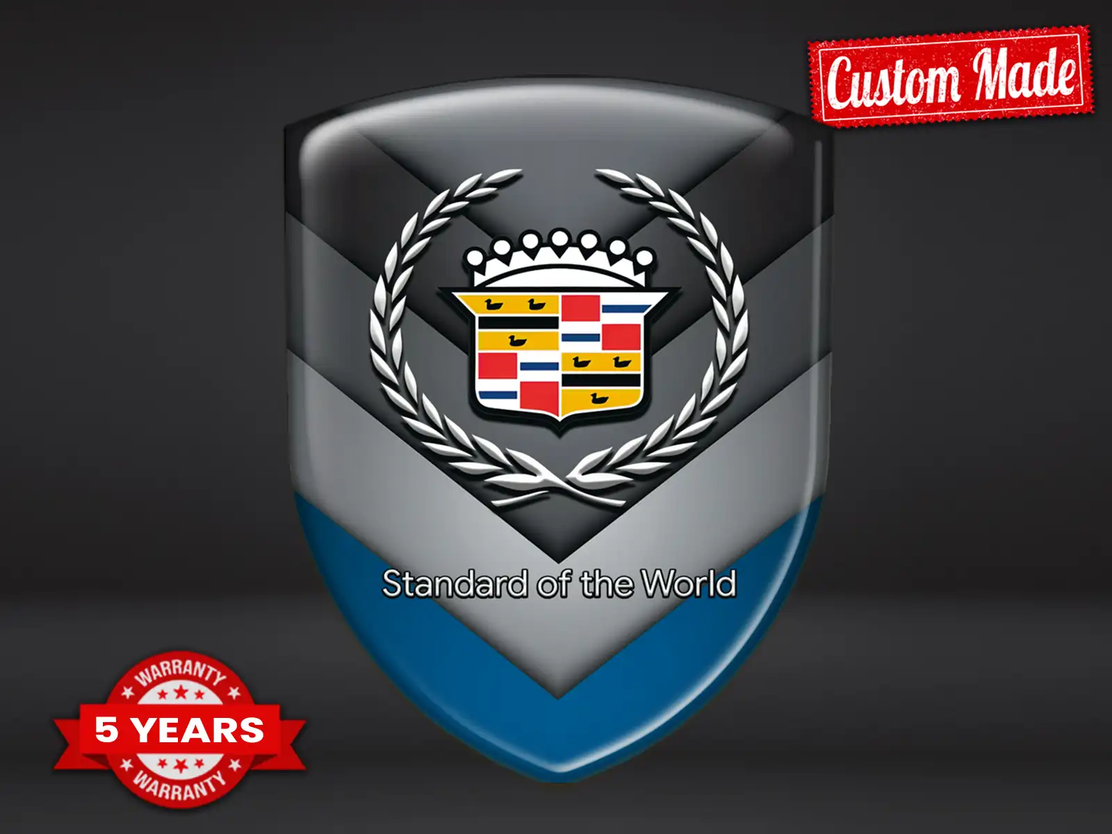 Cadillac Auto-Aufkleber Breit Sport Max ST